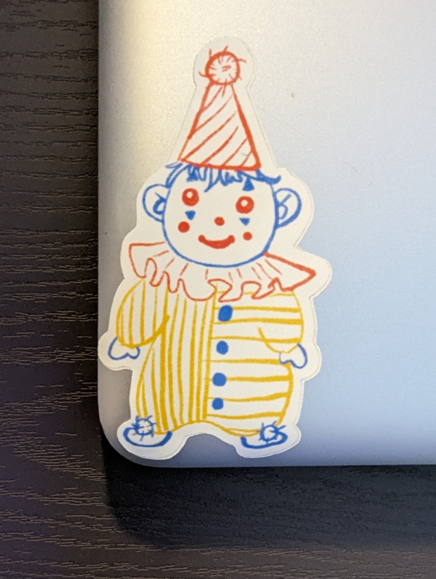 Clown Apprentice Basic Clown Vinyl Sticker