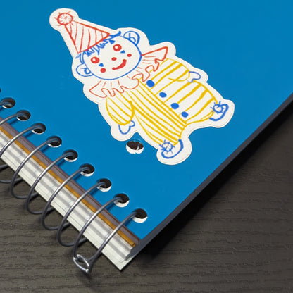 Clown Apprentice Basic Clown Vinyl Sticker